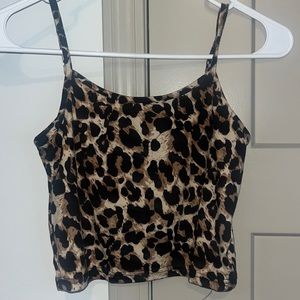 Cheetah Crop Top/Tank